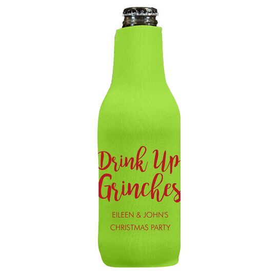 Drink Up Grinches Bottle Huggers
